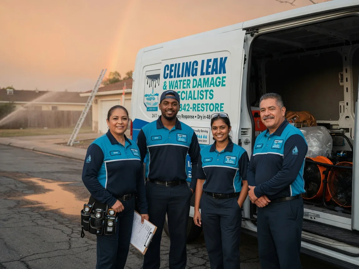Ceiling Leak Cleanup company in Pinetops, NC